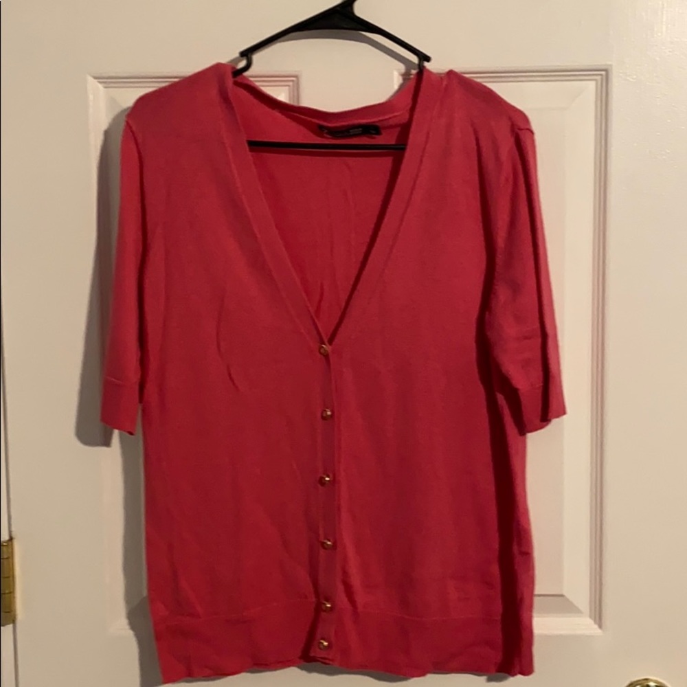 NY & Co short sleeved sweater